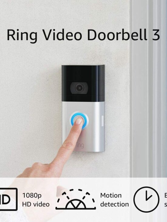 Other - Ring Video Doorbell 3 + Chime Pro + Ring Bridge + 2 Batteries